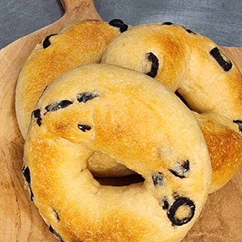 블랙올리브쌀베이글(150g)